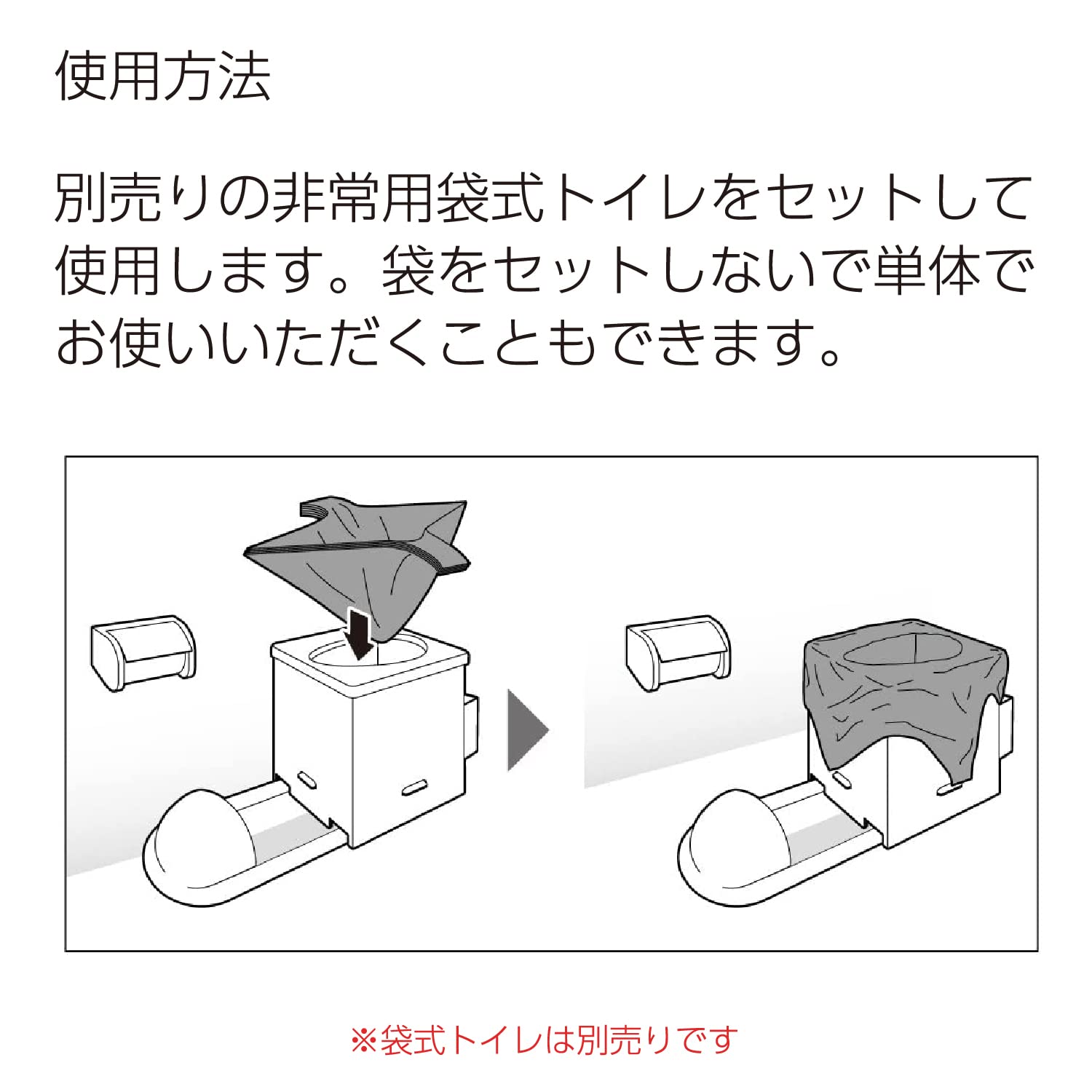 Amazon.co.jp: コクヨ 簡易トイレ 簡易組立便座 防災の達人 DRK-NTK1